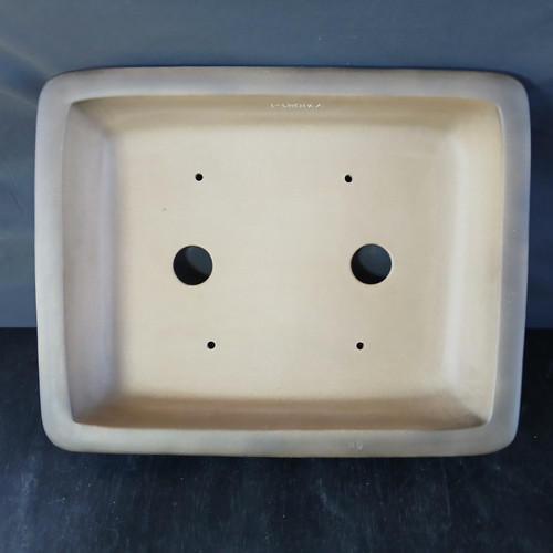 18" Quality Rectangle Unglazed Yixing Pot (YX1047-1)