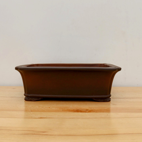 16-Inch Unglazed Yixing Bonsai Pot (YX1011)