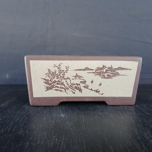 Etched Bonsai Pots at BonsaiOutlet.com