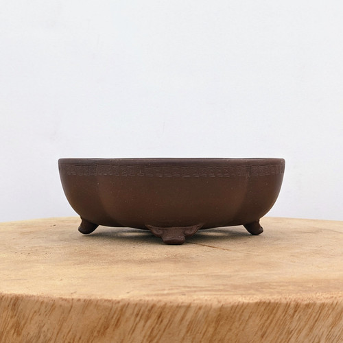 7 inch unglazed Yixing bonsai pot, No. 878