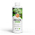 A professional product shot of an 8-ounce white cylindrical bottle of Ho Yoku Liquid Bonsai Fertilizer, standing upright against a clean white background. The label prominently features a vibrant photograph of a lush, healthy green bonsai tree at the top. Below the image is an orange circular logo containing a stylized bird’s head. 

The text on the label clearly identifies the product as 'LIQUID BONSAI FERTILIZER' by Ho Yoku Products, with a balanced 3-3-3 NPK nutrient ratio displayed in a bright green pill-shaped box. Four bullet points listed on the white lower half of the label describe the product's benefits: 'Promotes Healthy Green Growth,' 'Develops Strong Roots,' 'Feeds Instantly. Amazing Results,' and 'No Risk of Burning Roots.' Small icons at the base of the bottle indicate that it is 'Made in the USA,' packaged in recyclable PET plastic, and comes with a '100% Satisfaction Guaranteed' promise. The bottle is capped with a simple white ribbed screw top, and a soft shadow is visible at its base, giving the image a clean, modern aesthetic suitable for bonsai maintenance and care supplies.