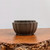 Brown (round) Unglazed Bonsai Pot (No. 04-26)