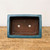 10" Blu-ish Glazed Yixing Bonsai Pot (No. 1775)