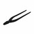 Pliers with a narrow slotted jaw from the eight-piece set