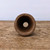 Top-down view of the warm brown unglazed Bigei Tokoname pot