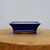 Front view of the cobalt pot showing its flared walls