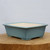 Light blue glazed bonsai pot, model 2059, on a light background