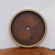 Aerial view of the seventeen inch round bonsai pot's interior