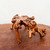 Handcrafted bonsai root stand with a highly polished finish, TSM1A