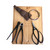 Flat-lay of the Tinyroots bonsai pruning kit on a bamboo board