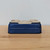 Underside of the rectangular Yixing ceramic bonsai pot