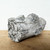 Close-up of the rustic lightweight log planter for small plants