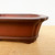 Side angle of the 4 inch show quality unglazed Yixing pot