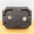 Underside of the 6 inch unglazed Yixing ceramic bonsai pot