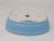 Underside of the 6 inch light blue glazed Yixing bonsai pot