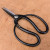 Kaneshin No. 40J Japanese butterfly root shears resting on a light brown wood surface