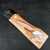 Right-hand bonsai grafting knife in its protective carrying sheath