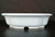 10 inch lobed Yixing bonsai pot in a pale cool-toned glaze, No. 2337d