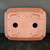 Underside of the 10 inch unglazed rectangular Yixing bonsai pot