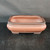 10 inch unglazed rectangular Yixing bonsai pot, No. 1077