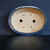 10-Inch Glazed Oval Yixing Ceramic Bonsai Pot (No. 1035a)