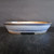 10 inch glazed oval Yixing ceramic bonsai pot, No. 1035a