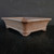 9-Inch Unglazed Rectangle Yixing Ceramic Bonsai Pot (No. 1109)