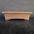 9-Inch Unglazed Rectangle Yixing Ceramic Bonsai Pot (No. 1109)