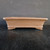 9 inch rectangular unglazed Yixing ceramic bonsai pot, No. 1109