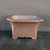 Front view of the tapered cascade pot with cut corner rim