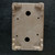 Underside of the 6 inch unglazed rectangular Yixing pot