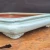 12-Inch Shallow Glazed Rectangle Yixing Ceramic Bonsai Pot (No. 2534h)