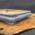 12-Inch Shallow Glazed Rectangle Yixing Ceramic Bonsai Pot (No. 2534i)