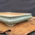 12 inch shallow glazed rectangular Yixing pot, No. 2534k
