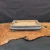 12-Inch Shallow Glazed Rectangle Yixing Ceramic Bonsai Pot Top View
