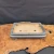 12-Inch Shallow Glazed Rectangle Yixing Ceramic Bonsai Pot Inside View