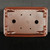 Underside of the 9 inch rectangular Yixing ceramic bonsai pot