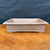 9.75 inch shallow unglazed rectangular bonsai pot by Reiho, Seizan Kiln