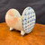 4.25 inch Seizan Kiln sculptural accent pot for kusamono or companion plants