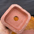 Underside of the 4.25 inch handmade Tokoname accent bonsai pot