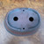 Underside of the 5.75 inch oval Bigei Tokoname bonsai pot