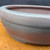Close-up of the 6.25 inch Bigei Tokoname oval bonsai pot