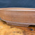 17.5" Oval Unglazed Jack Hoover Bonsai Pot in Reddish-Brown Stoneware (No. 686)