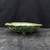 10" John Fazzino Handmade Bonsai Pot - Round with Textured Green Glaze (No. 21)