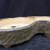10" John Fazzino Handmade Bonsai Pot - Kidney Shape with Bark Texture (No. 22)