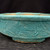 9" Seafoam Textured Round John Fazzino Bonsai Pot with Wrapped Rim (No. 057)