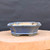 glazed bonsai pot side view