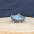 2-Inch Handmade Ceramic Bonsai Pot by Artist Bruce Lenore (No. 166)