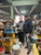Ashley, owner of Bonsai Outlet, standing with Eimei in Tokoname Japan in November 2025 while selecting Tokoname bonsai pots, including the Eimei pot used for this Red Chojubai