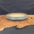 12 inch oval sea-foam green Yixing bonsai pot, No. 1862k, view 2